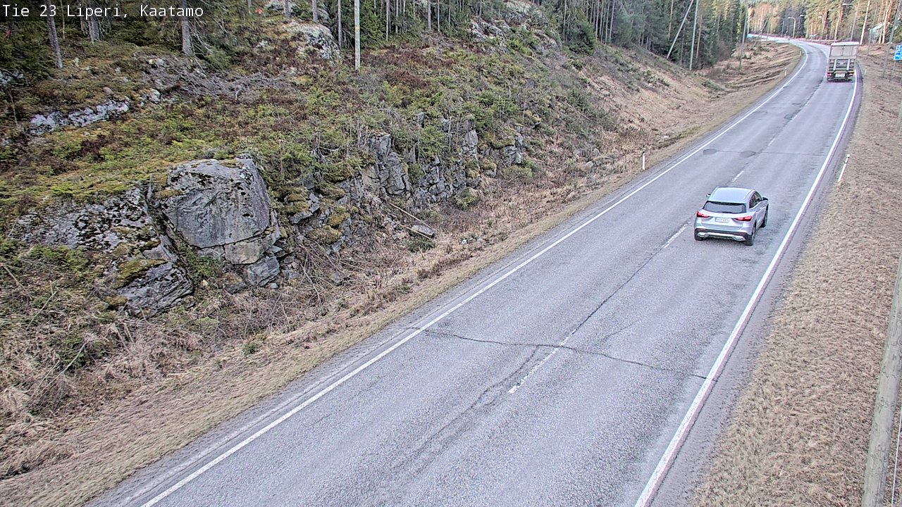 Weather Camera Image Väg 23 Libelits, Kaatamo, Liperi, Pohjois-Karjala