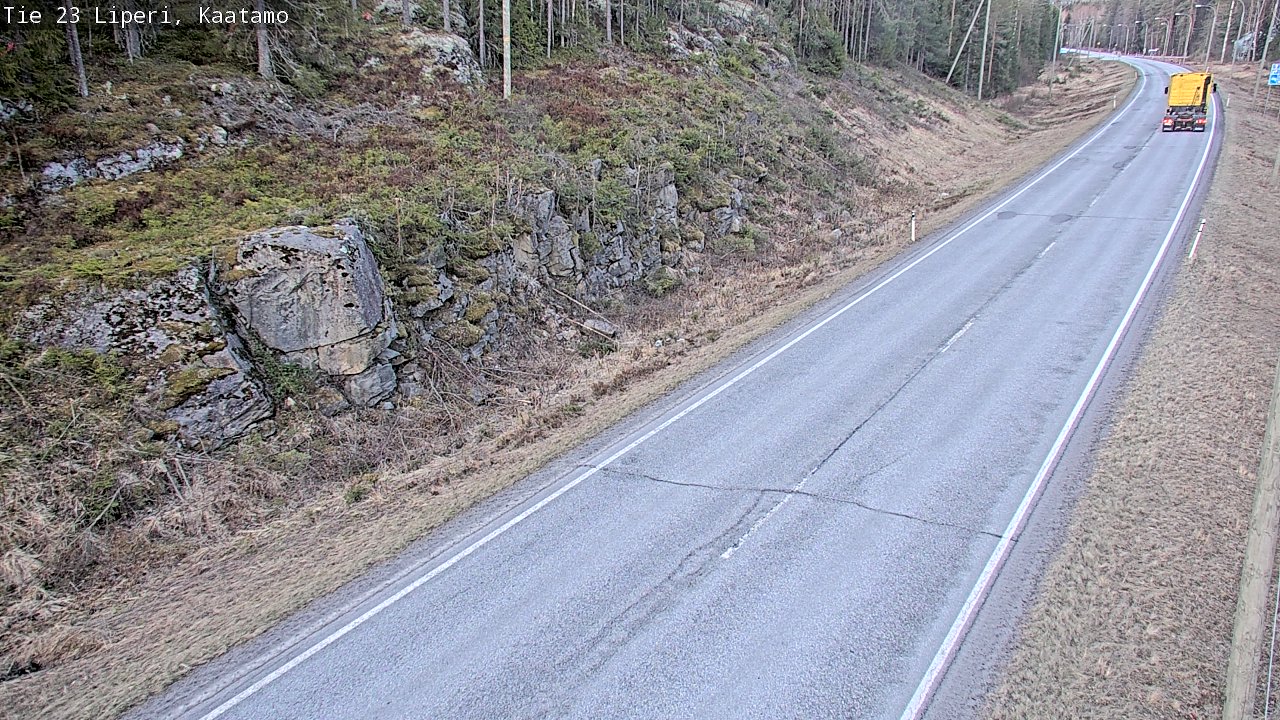 Weather Camera Image Väg 23 Libelits, Kaatamo, Liperi, Pohjois-Karjala
