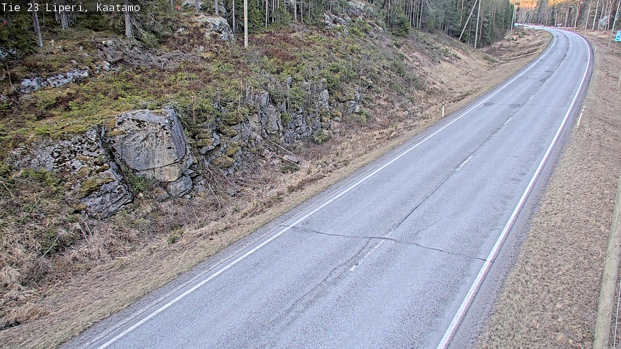 Weather Camera Image Väg 23 Libelits, Kaatamo, Liperi, Pohjois-Karjala
