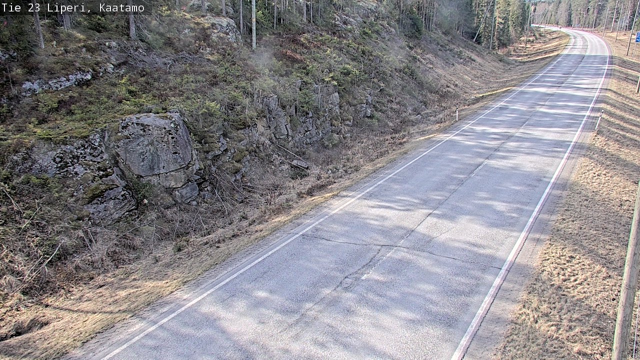 Weather Camera Image Road 23 Liperi, Kaatamo, Liperi, Pohjois-Karjala