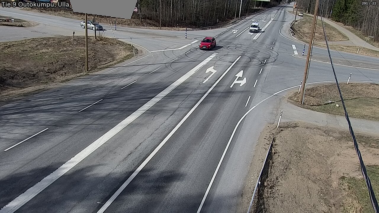 Weather Camera Image Väg 9 Outokumpu, Ulla, Outokumpu, Pohjois-Karjala