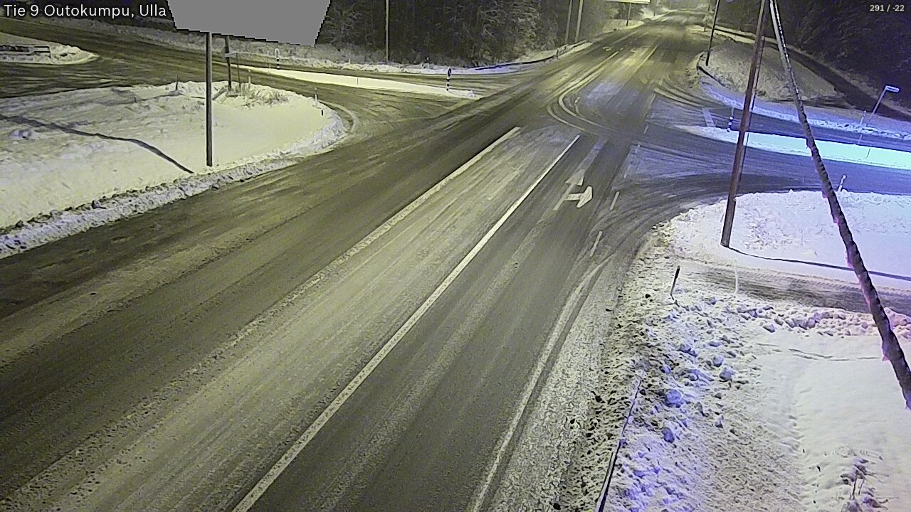 Weather Camera Image Road 9 Outokumpu, Ulla, Outokumpu, Pohjois-Karjala