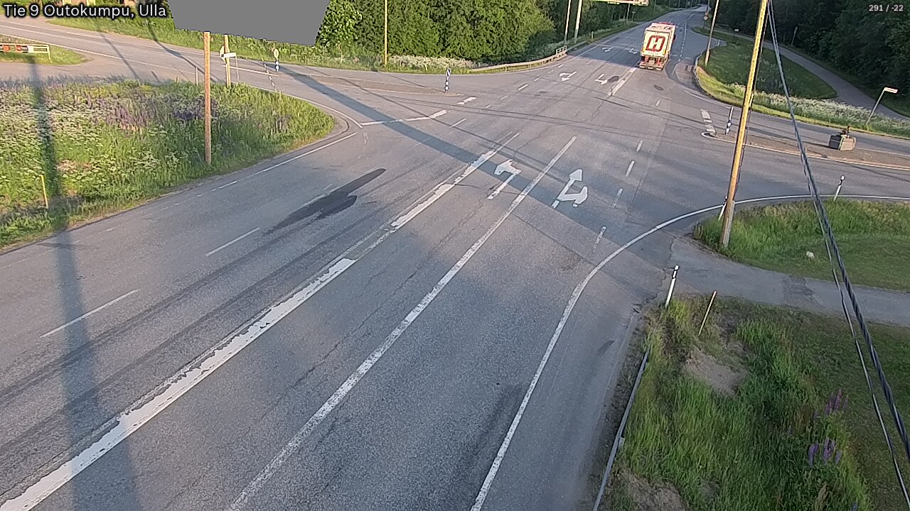 Weather Camera Image Road 9 Outokumpu, Ulla, Outokumpu, Pohjois-Karjala