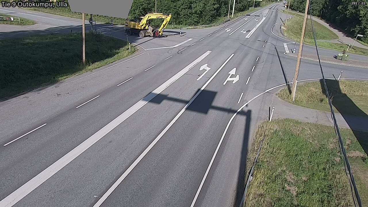 Weather Camera Image Road 9 Outokumpu, Ulla, Outokumpu, Pohjois-Karjala