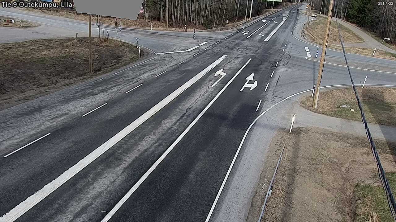 Weather Camera Image Väg 9 Outokumpu, Ulla, Outokumpu, Pohjois-Karjala