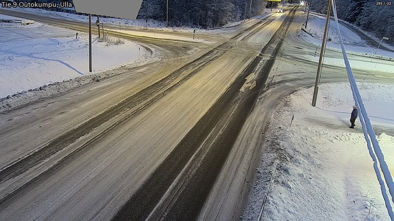 Weather Camera Image Road 9 Outokumpu, Ulla, Outokumpu, Pohjois-Karjala