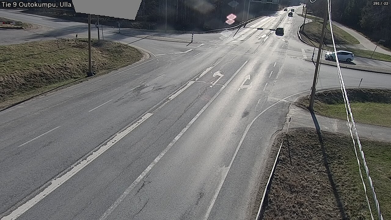 Weather Camera Image Väg 9 Outokumpu, Ulla, Outokumpu, Pohjois-Karjala