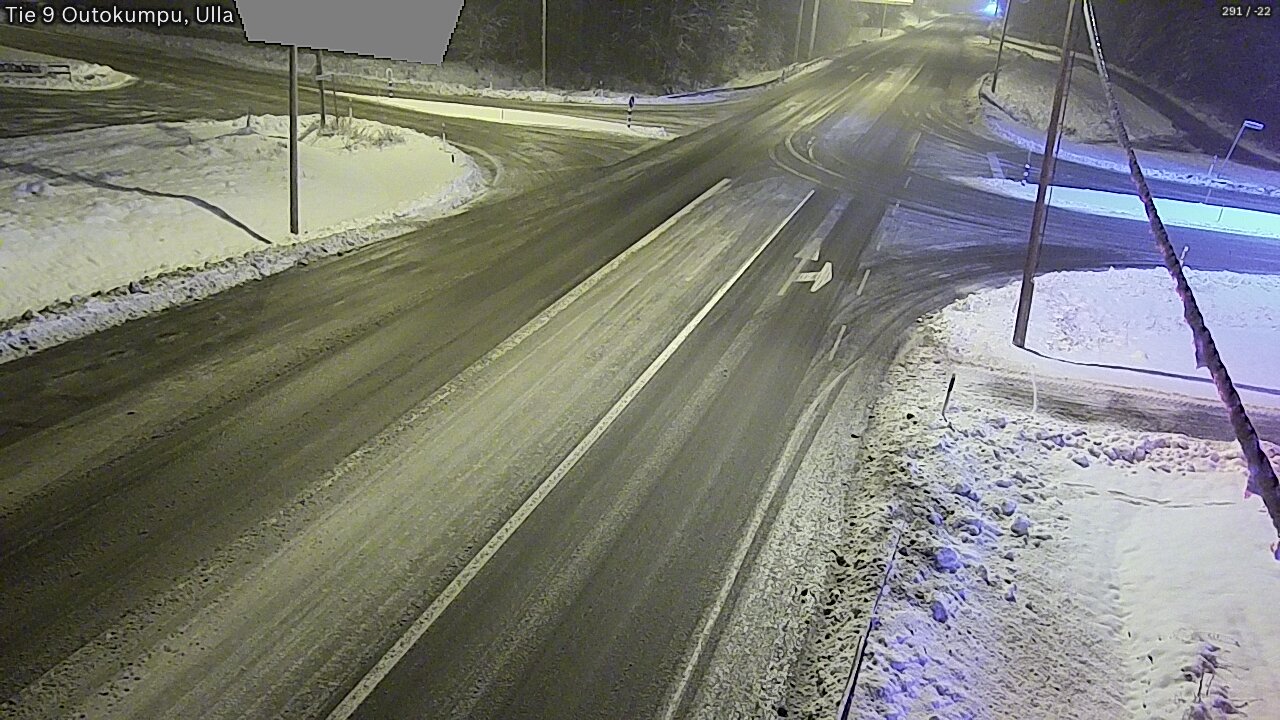 Weather Camera Image Road 9 Outokumpu, Ulla, Outokumpu, Pohjois-Karjala