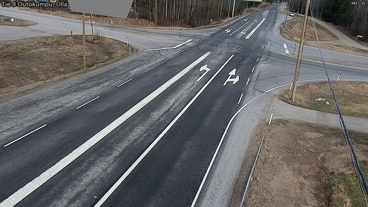 Weather Camera Image Väg 9 Outokumpu, Ulla, Outokumpu, Pohjois-Karjala