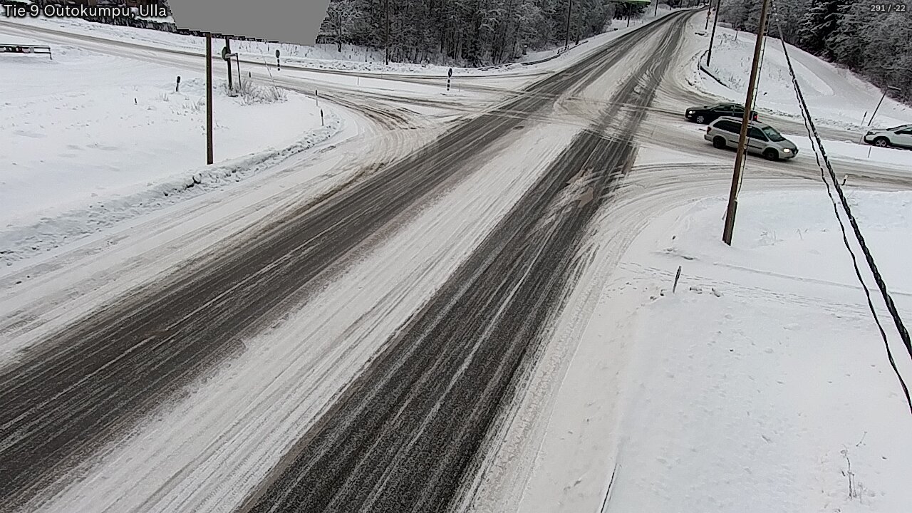 Weather Camera Image Väg 9 Outokumpu, Ulla, Outokumpu, Pohjois-Karjala