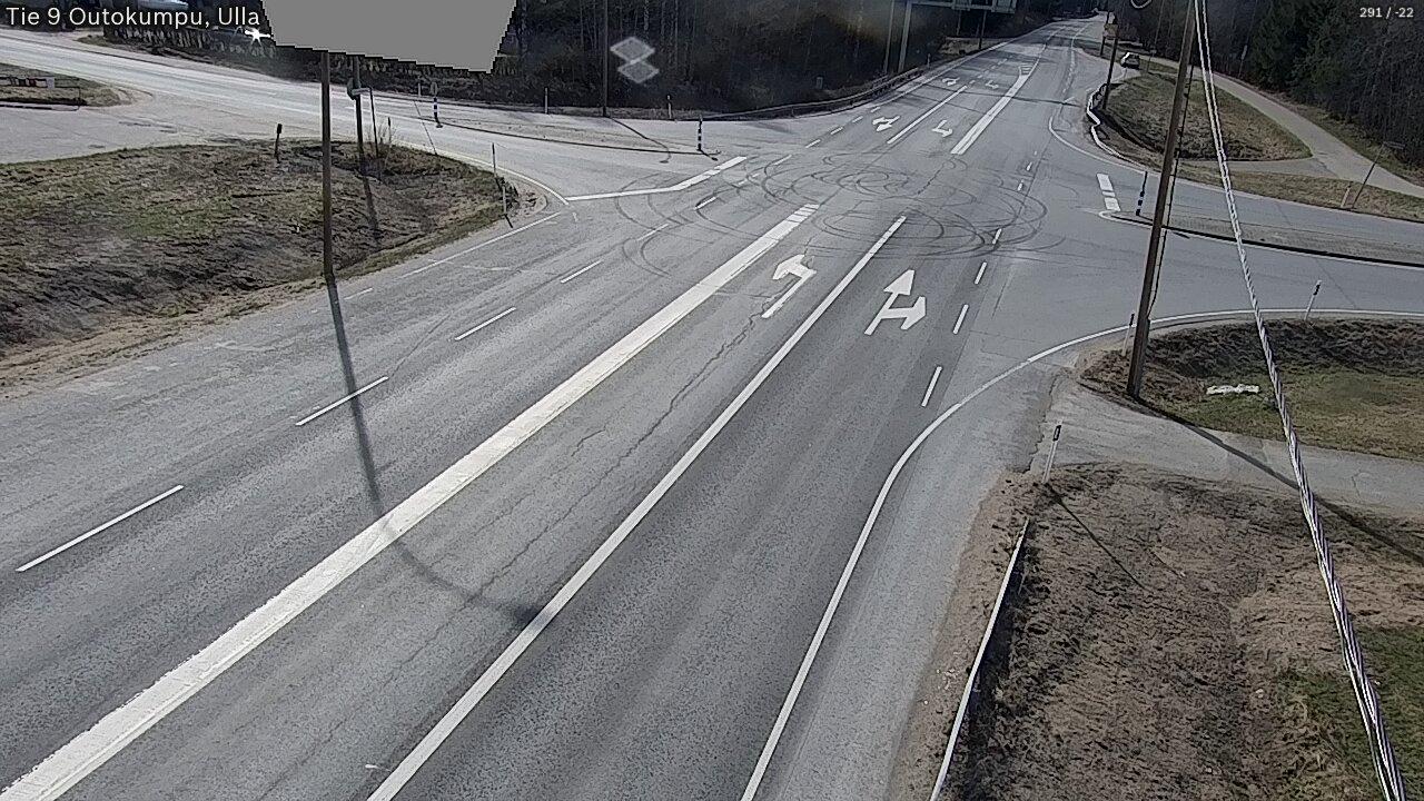 Weather Camera Image Väg 9 Outokumpu, Ulla, Outokumpu, Pohjois-Karjala