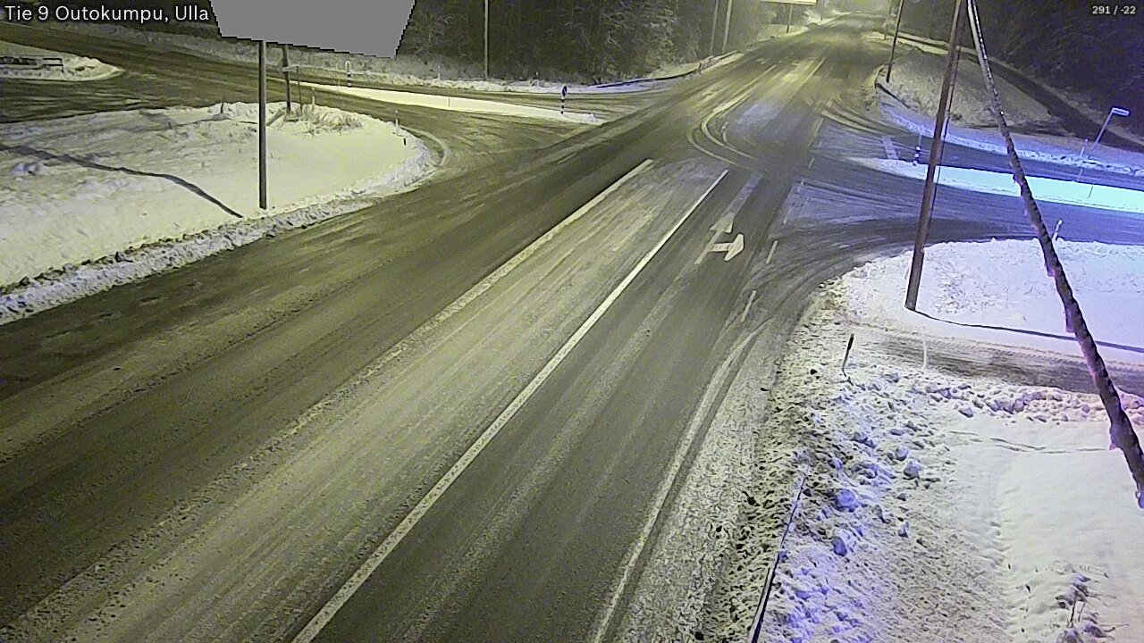 Weather Camera Image Road 9 Outokumpu, Ulla, Outokumpu, Pohjois-Karjala