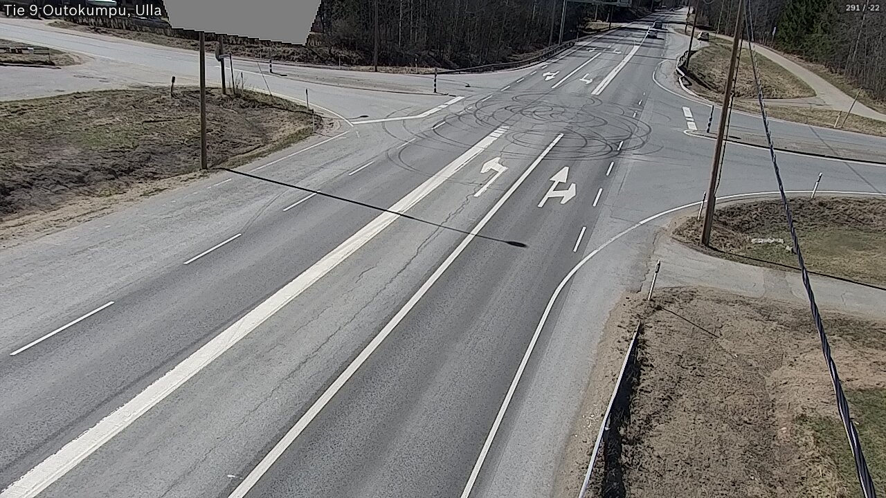 Weather Camera Image Väg 9 Outokumpu, Ulla, Outokumpu, Pohjois-Karjala