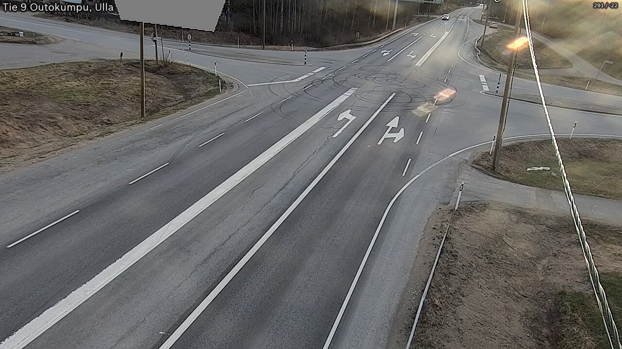 Weather Camera Image Väg 9 Outokumpu, Ulla, Outokumpu, Pohjois-Karjala