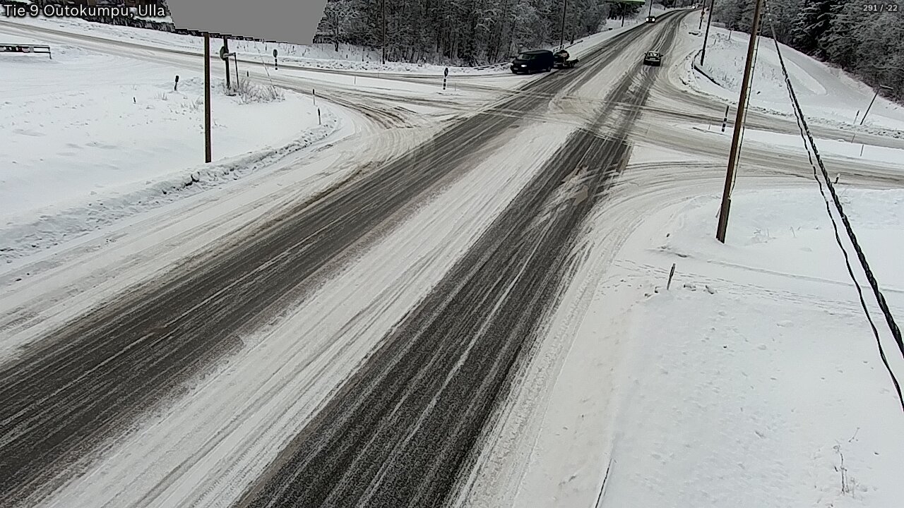 Weather Camera Image Väg 9 Outokumpu, Ulla, Outokumpu, Pohjois-Karjala