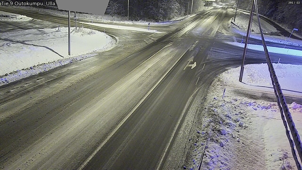 Weather Camera Image Road 9 Outokumpu, Ulla, Outokumpu, Pohjois-Karjala