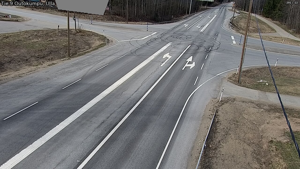 Weather Camera Image Väg 9 Outokumpu, Ulla, Outokumpu, Pohjois-Karjala