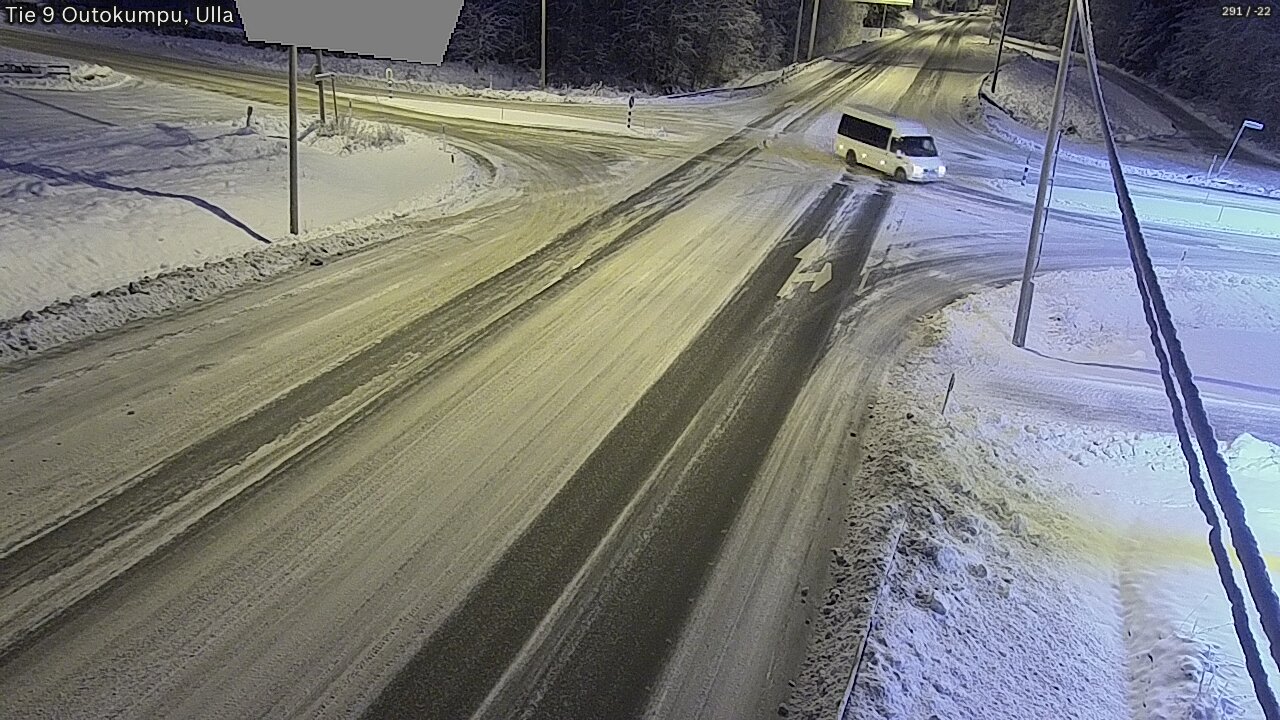 Weather Camera Image Road 9 Outokumpu, Ulla, Outokumpu, Pohjois-Karjala
