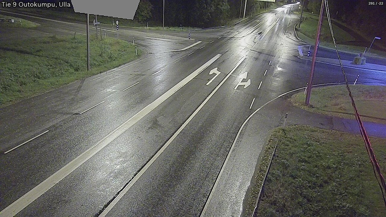 Weather Camera Image Road 9 Outokumpu, Ulla, Outokumpu, Pohjois-Karjala