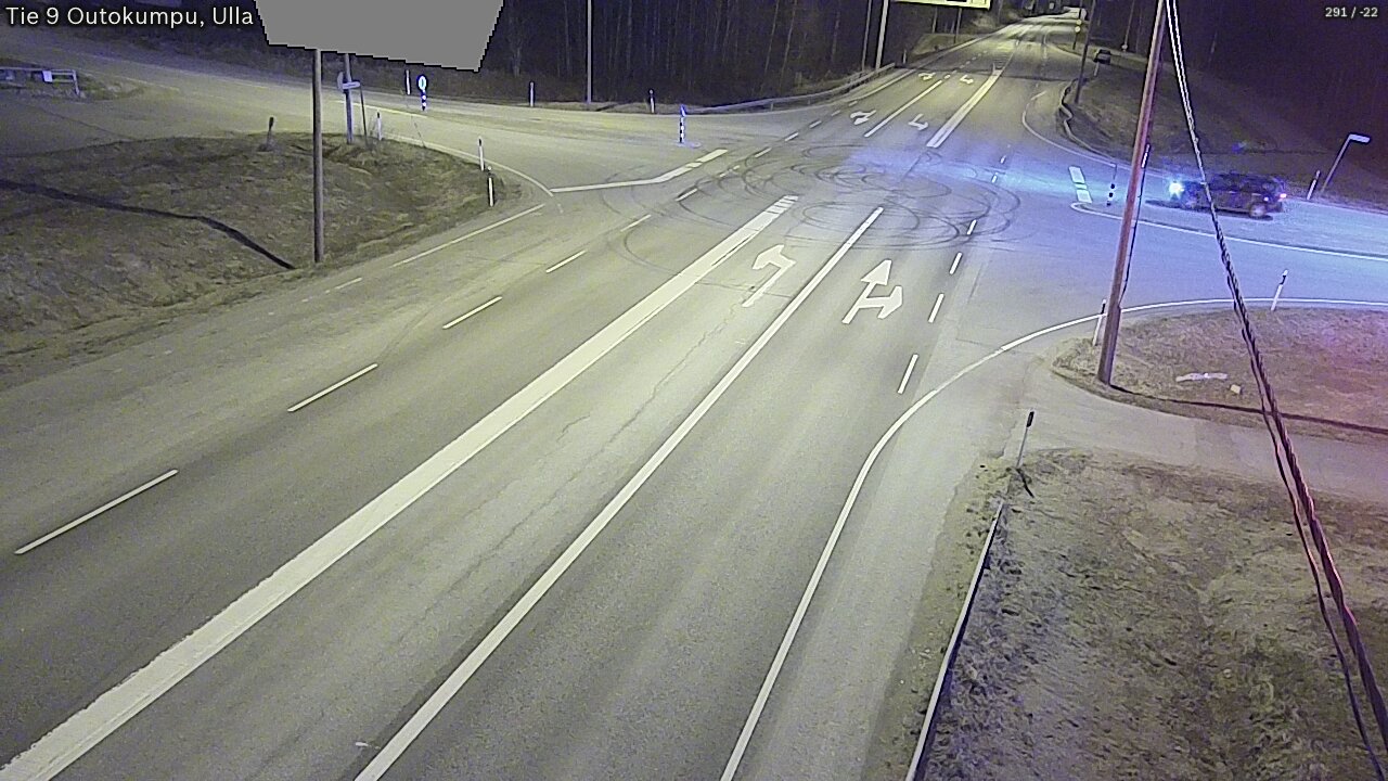 Weather Camera Image Väg 9 Outokumpu, Ulla, Outokumpu, Pohjois-Karjala