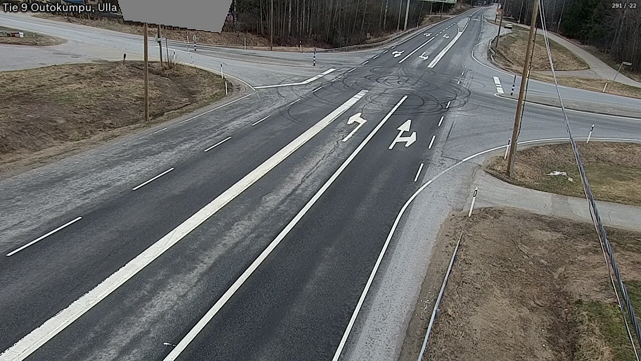 Weather Camera Image Väg 9 Outokumpu, Ulla, Outokumpu, Pohjois-Karjala