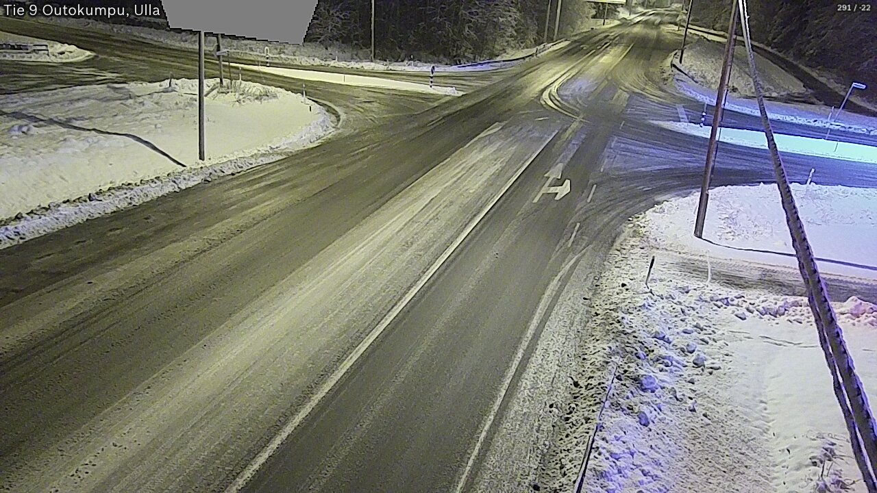 Weather Camera Image Road 9 Outokumpu, Ulla, Outokumpu, Pohjois-Karjala