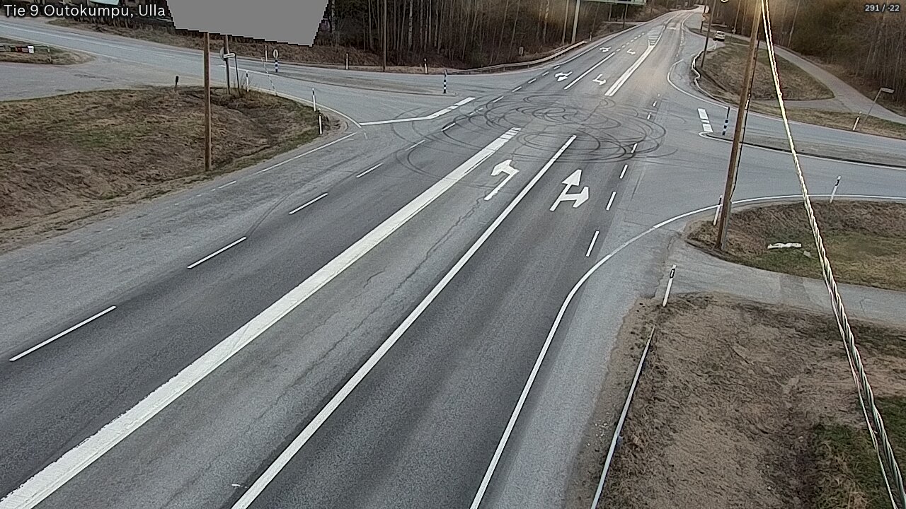 Weather Camera Image Väg 9 Outokumpu, Ulla, Outokumpu, Pohjois-Karjala