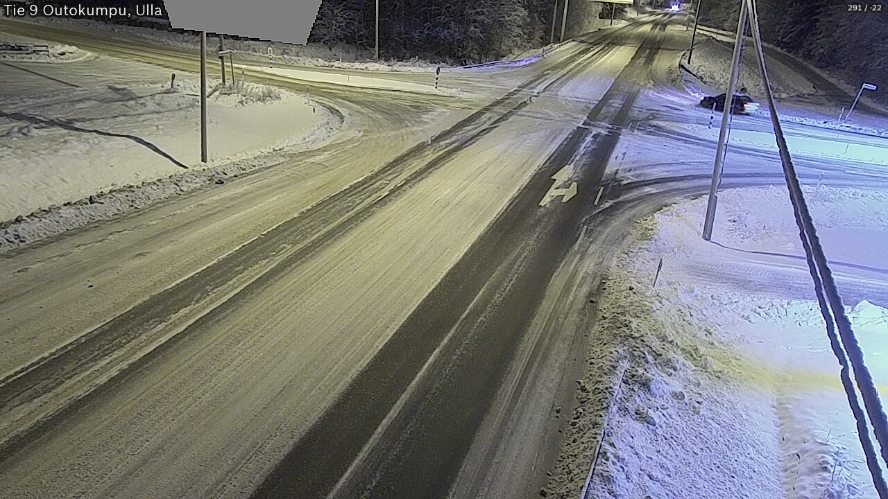 Weather Camera Image Road 9 Outokumpu, Ulla, Outokumpu, Pohjois-Karjala