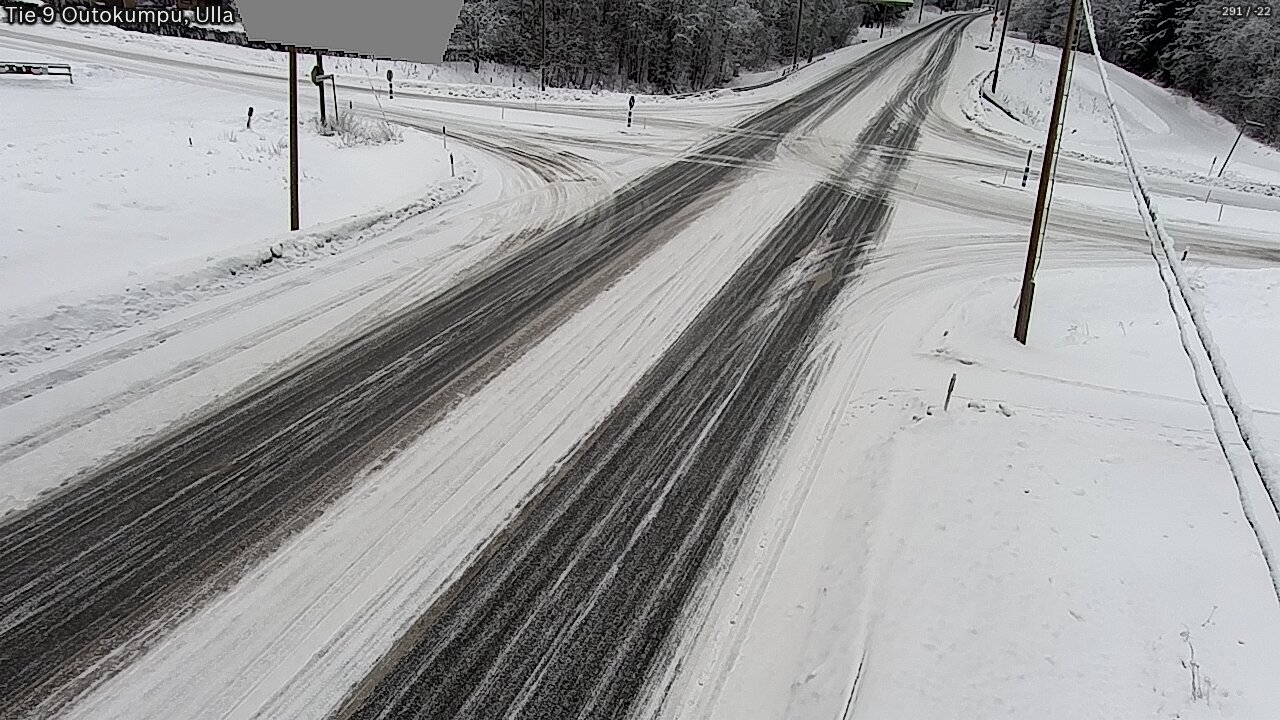 Weather Camera Image Road 9 Outokumpu, Ulla, Outokumpu, Pohjois-Karjala