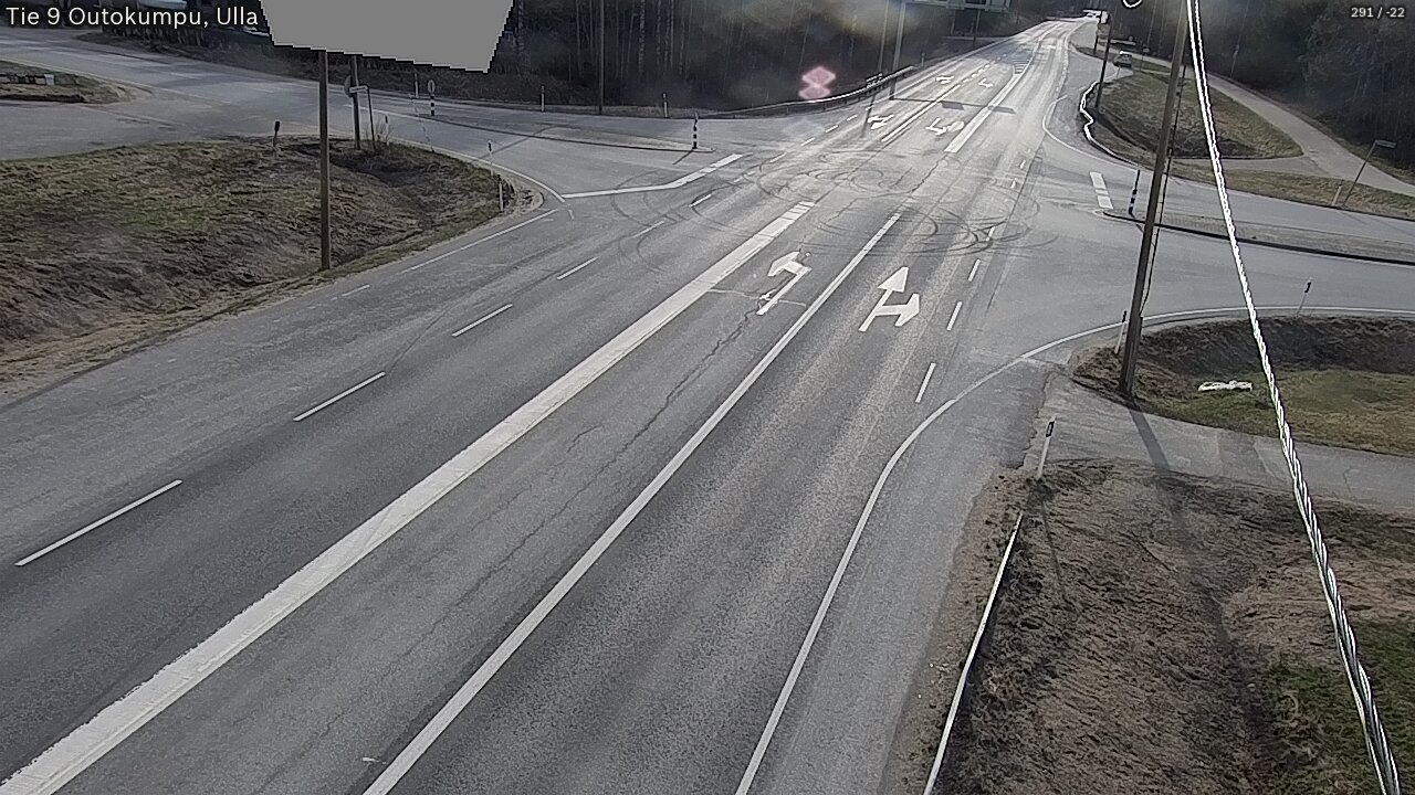 Weather Camera Image Väg 9 Outokumpu, Ulla, Outokumpu, Pohjois-Karjala