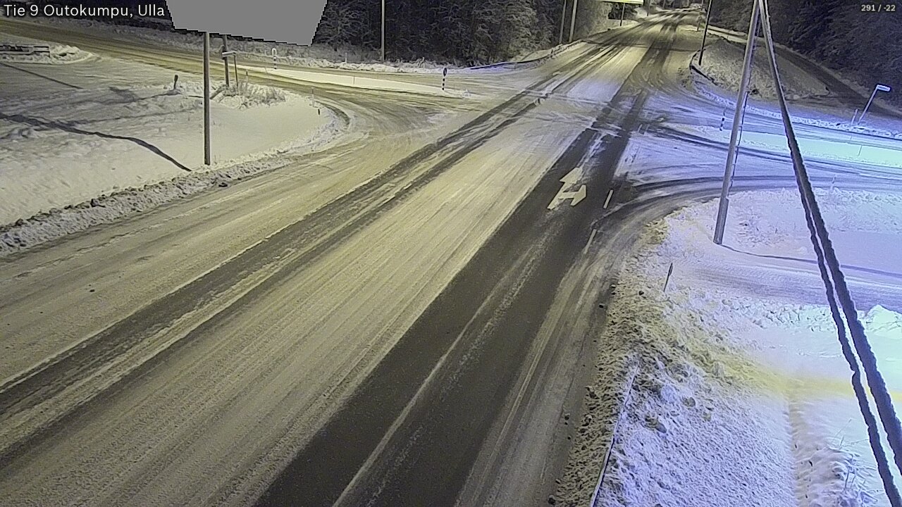 Weather Camera Image Road 9 Outokumpu, Ulla, Outokumpu, Pohjois-Karjala