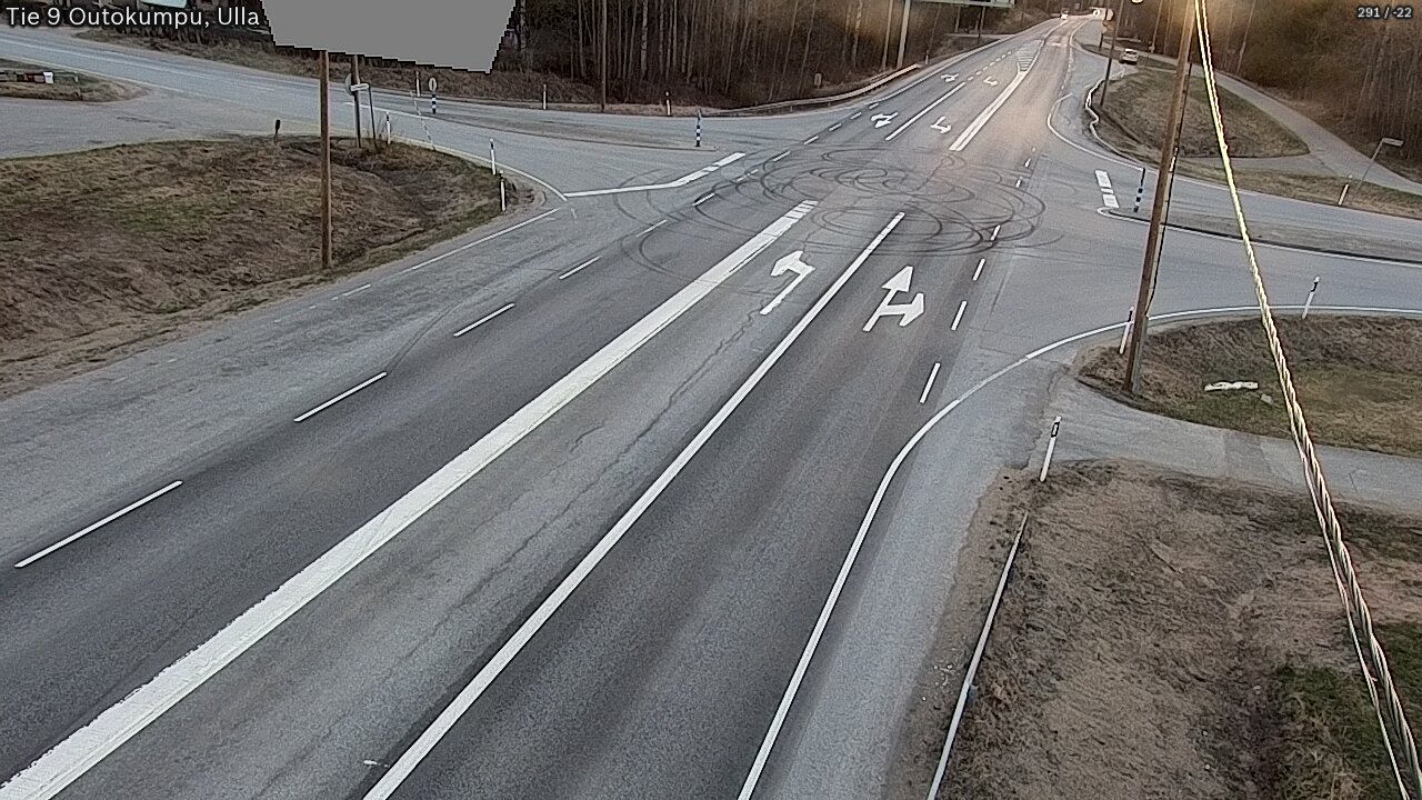 Weather Camera Image Väg 9 Outokumpu, Ulla, Outokumpu, Pohjois-Karjala