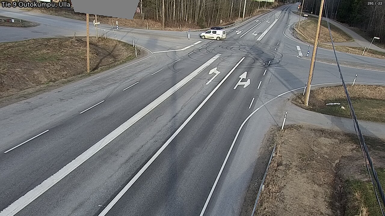 Weather Camera Image Road 9 Outokumpu, Ulla, Outokumpu, Pohjois-Karjala