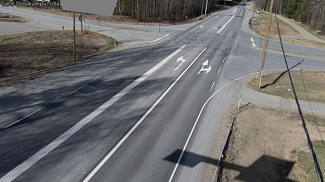 Weather Camera Image Road 9 Outokumpu, Ulla, Outokumpu, Pohjois-Karjala