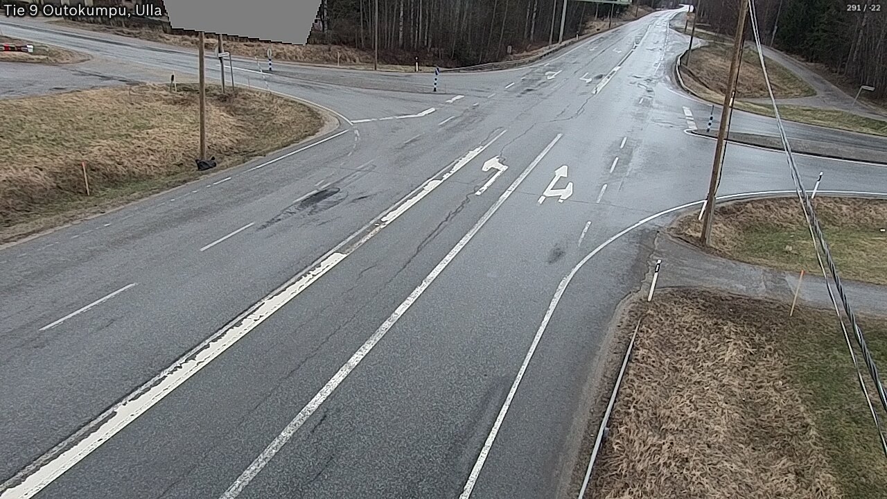 Weather Camera Image Road 9 Outokumpu, Ulla, Outokumpu, Pohjois-Karjala