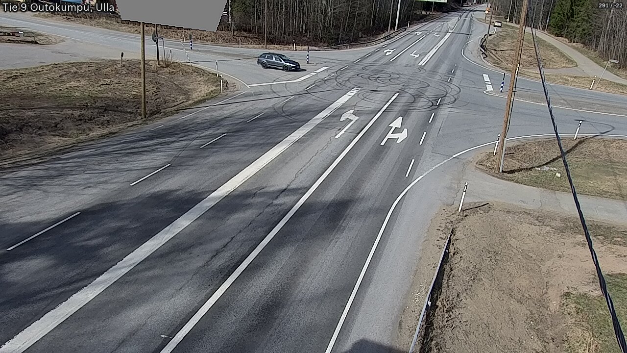 Weather Camera Image Väg 9 Outokumpu, Ulla, Outokumpu, Pohjois-Karjala