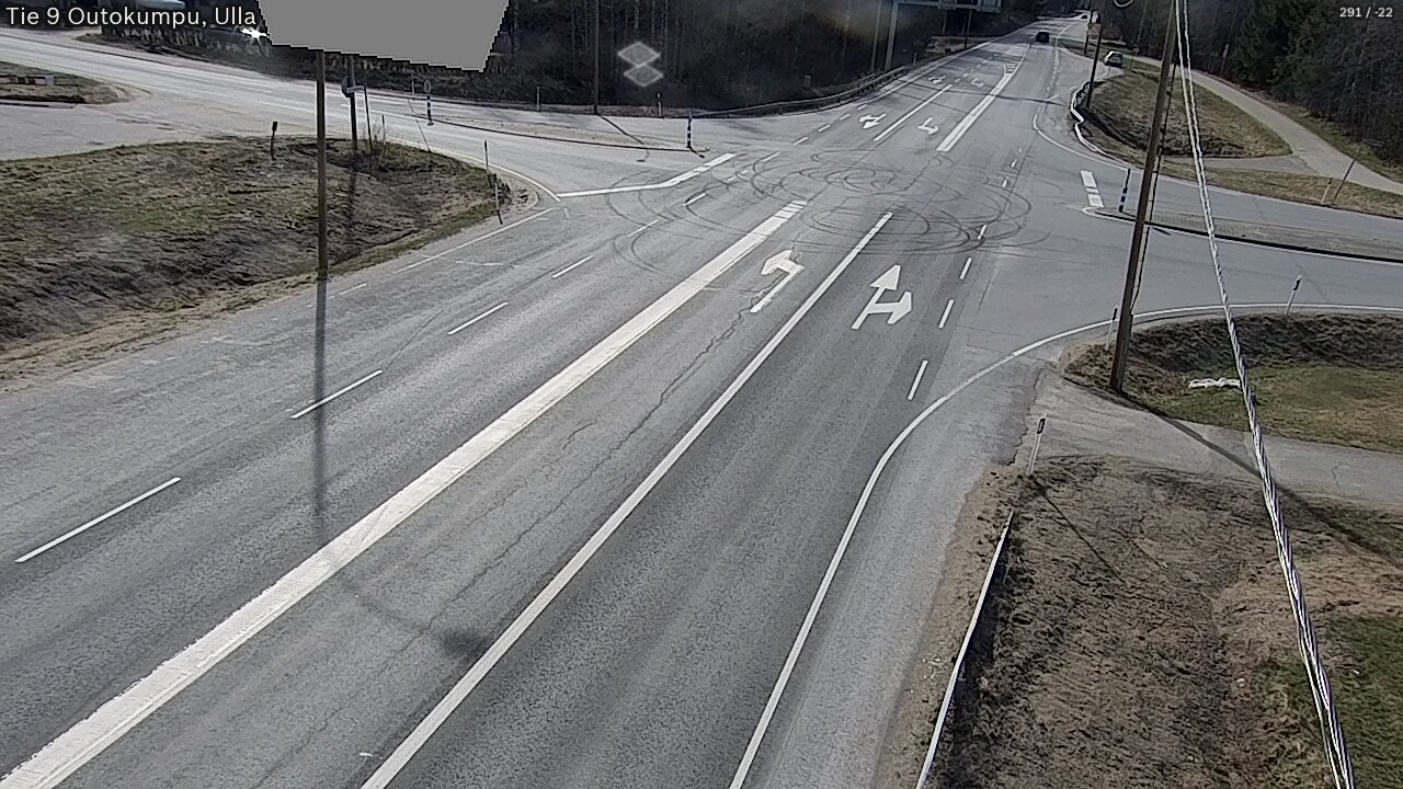 Weather Camera Image Väg 9 Outokumpu, Ulla, Outokumpu, Pohjois-Karjala