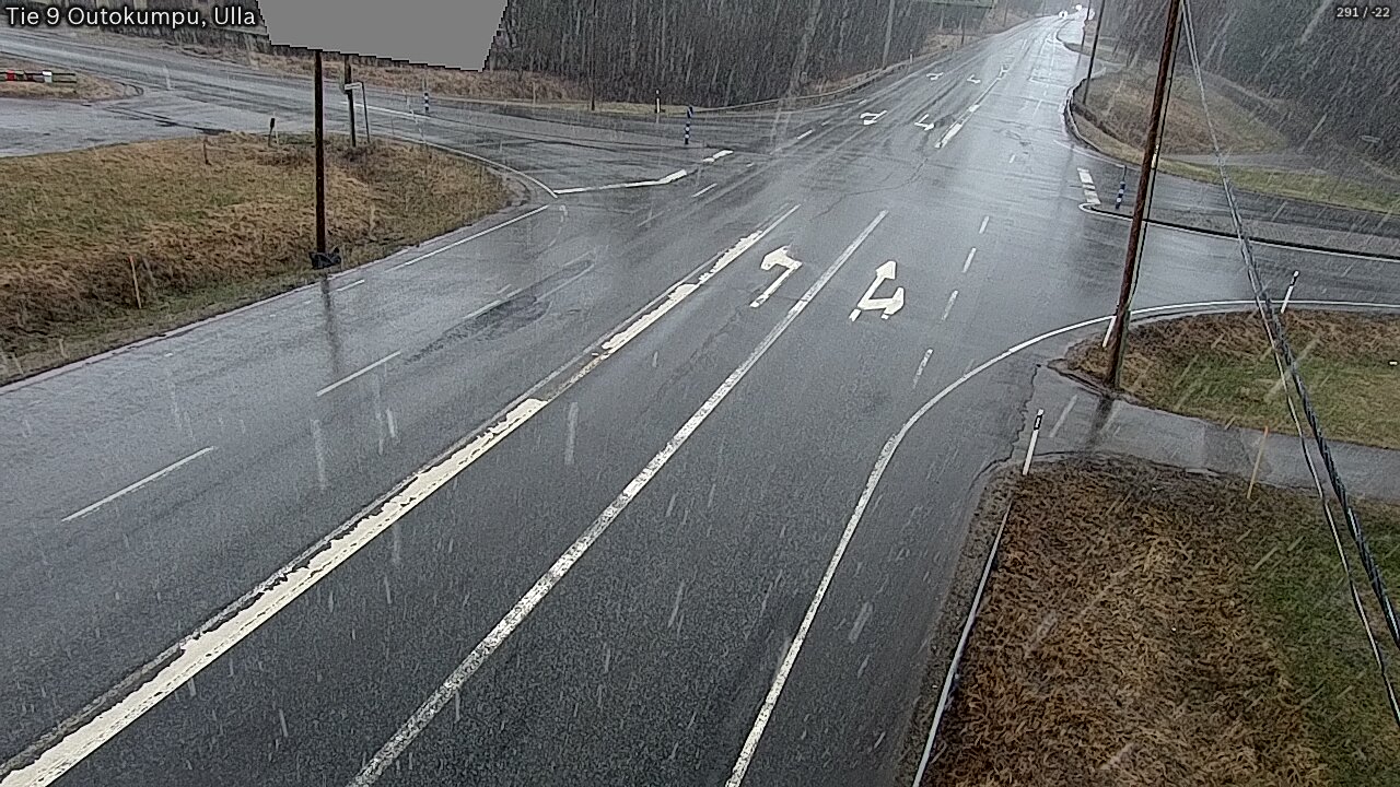 Weather Camera Image Väg 9 Outokumpu, Ulla, Outokumpu, Pohjois-Karjala