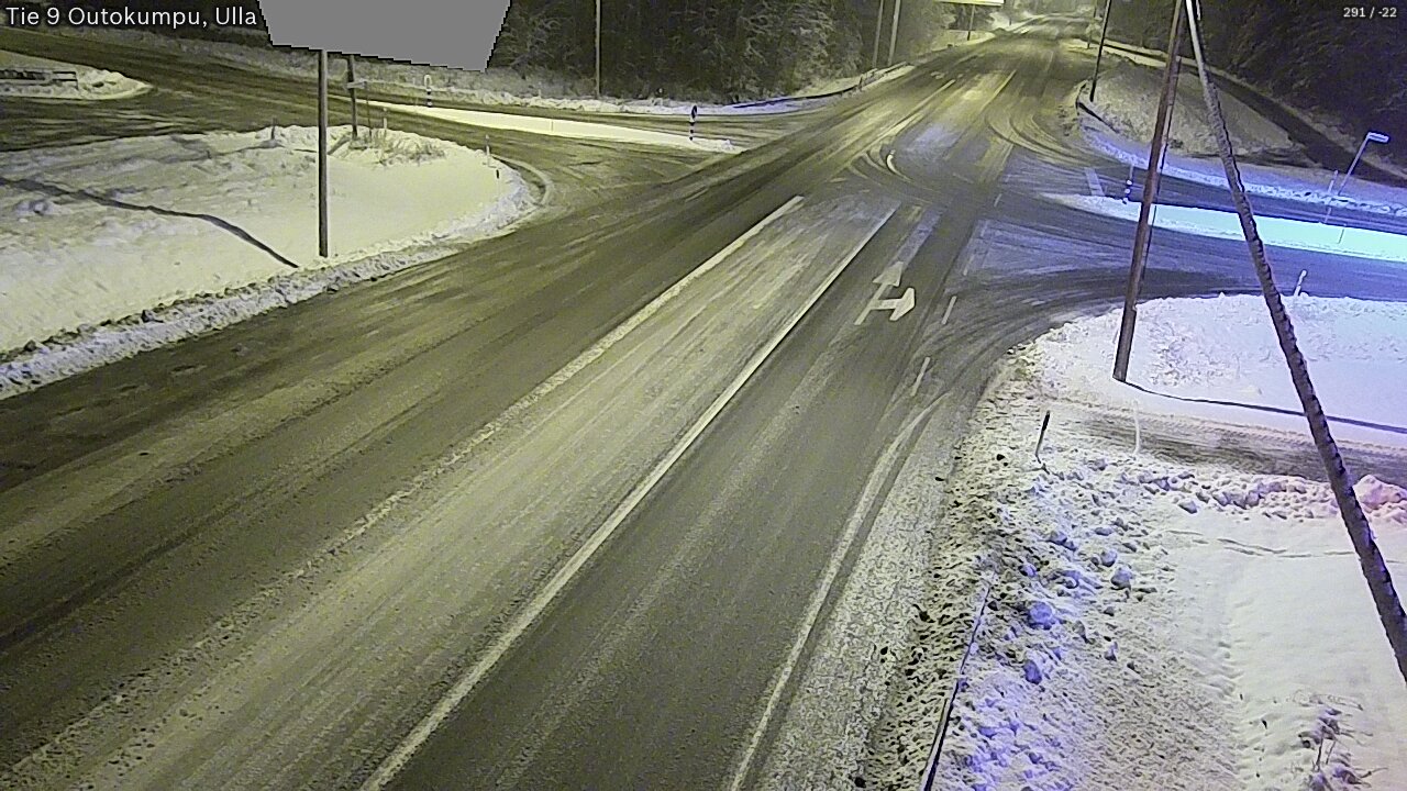 Weather Camera Image Road 9 Outokumpu, Ulla, Outokumpu, Pohjois-Karjala