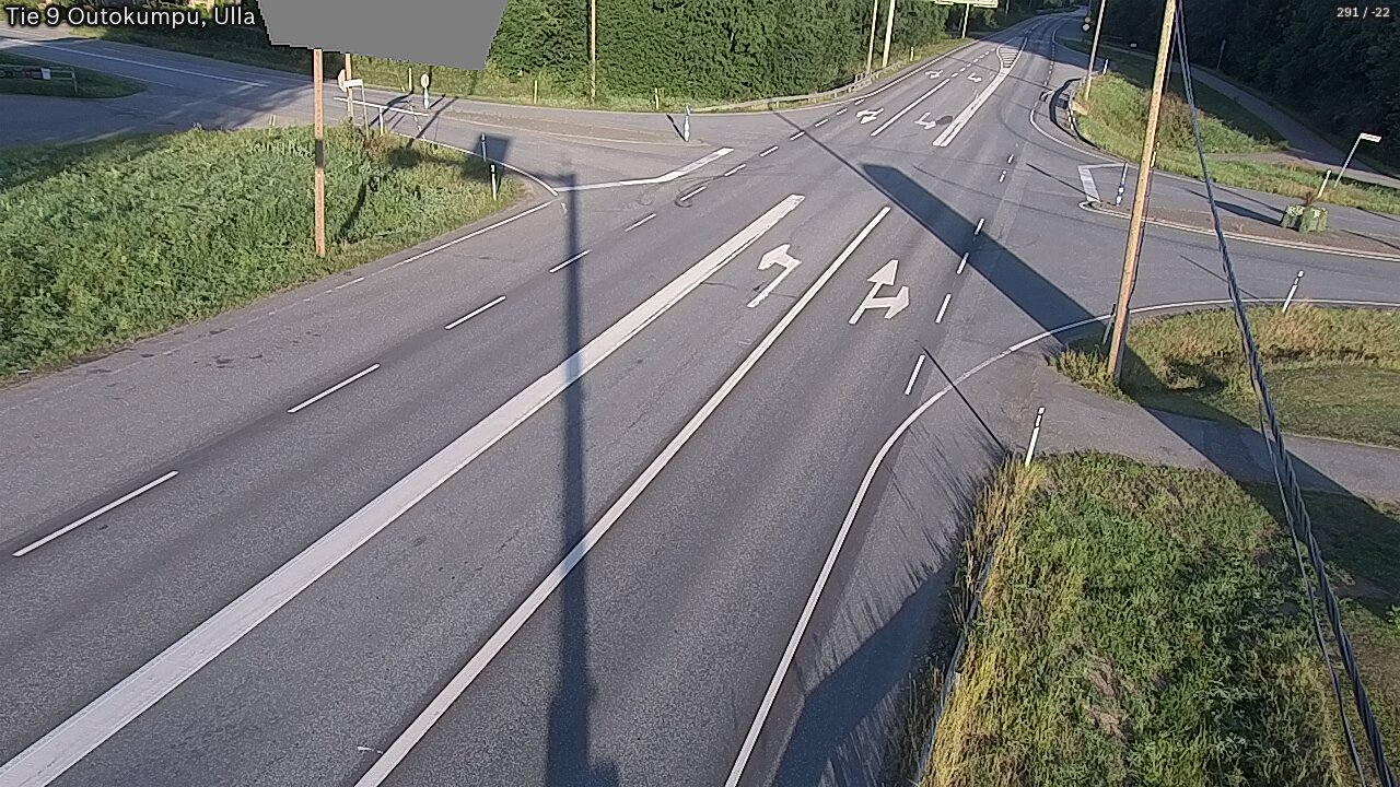 Weather Camera Image Väg 9 Outokumpu, Ulla, Outokumpu, Pohjois-Karjala