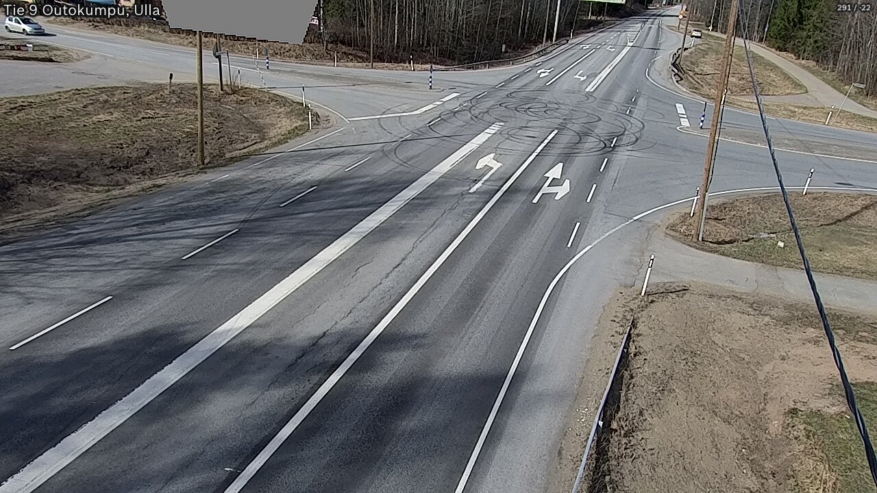 Weather Camera Image Väg 9 Outokumpu, Ulla, Outokumpu, Pohjois-Karjala
