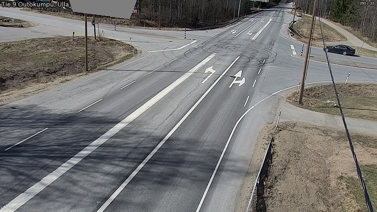 Weather Camera Image Väg 9 Outokumpu, Ulla, Outokumpu, Pohjois-Karjala