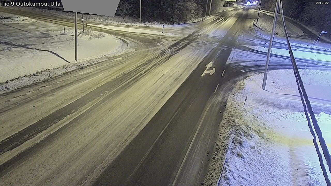 Weather Camera Image Road 9 Outokumpu, Ulla, Outokumpu, Pohjois-Karjala