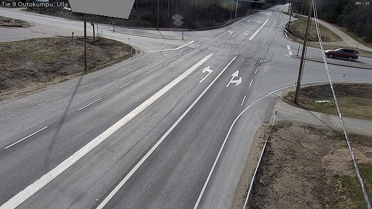 Weather Camera Image Väg 9 Outokumpu, Ulla, Outokumpu, Pohjois-Karjala