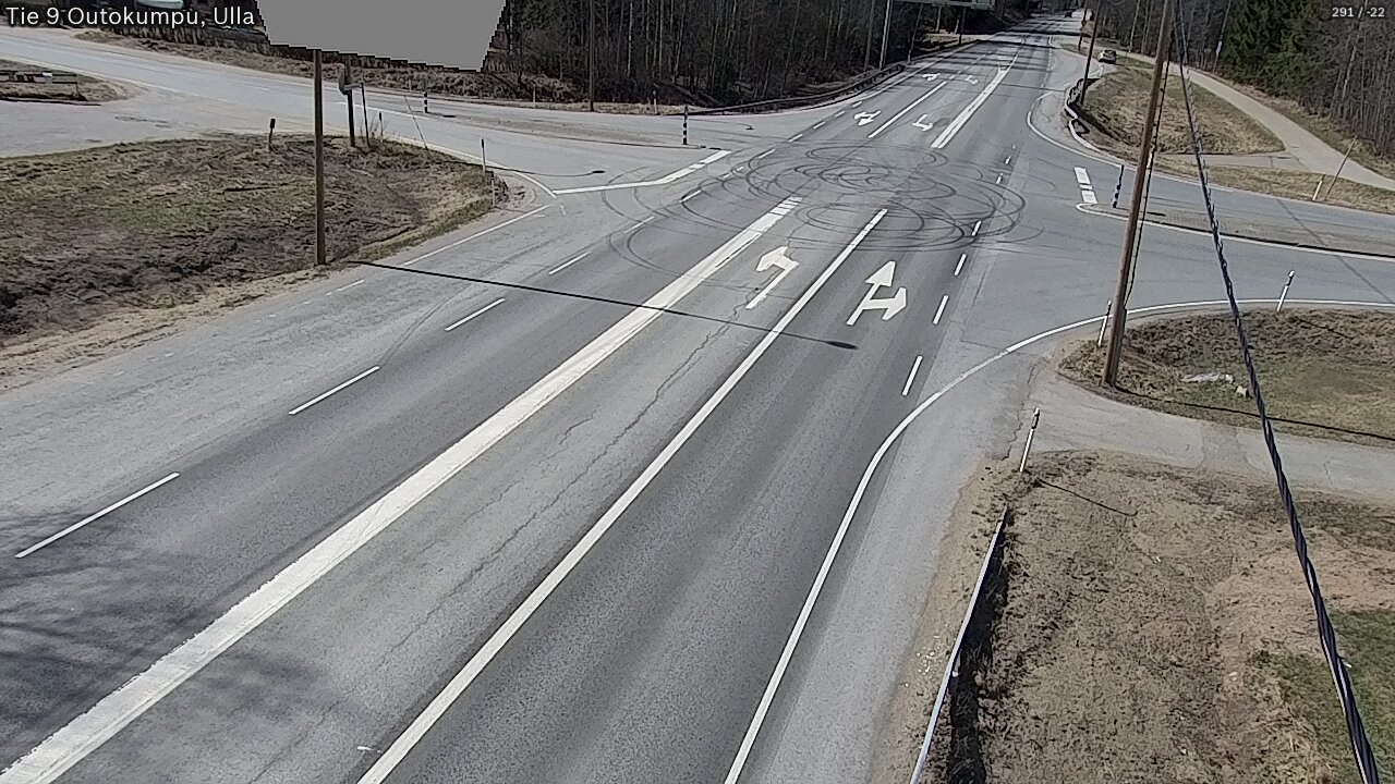 Weather Camera Image Väg 9 Outokumpu, Ulla, Outokumpu, Pohjois-Karjala