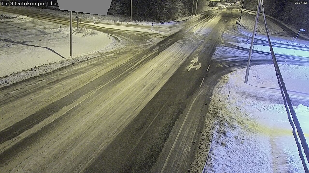 Weather Camera Image Road 9 Outokumpu, Ulla, Outokumpu, Pohjois-Karjala