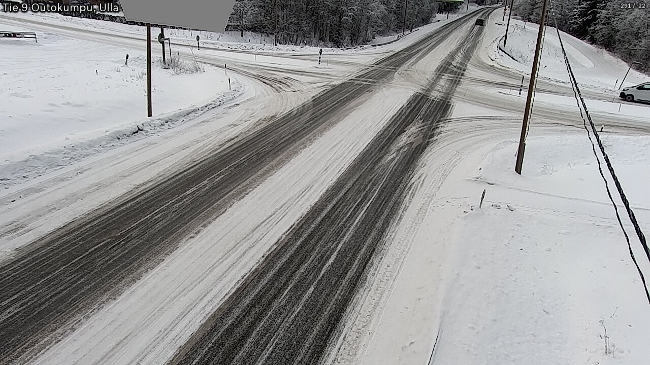Weather Camera Image Road 9 Outokumpu, Ulla, Outokumpu, Pohjois-Karjala