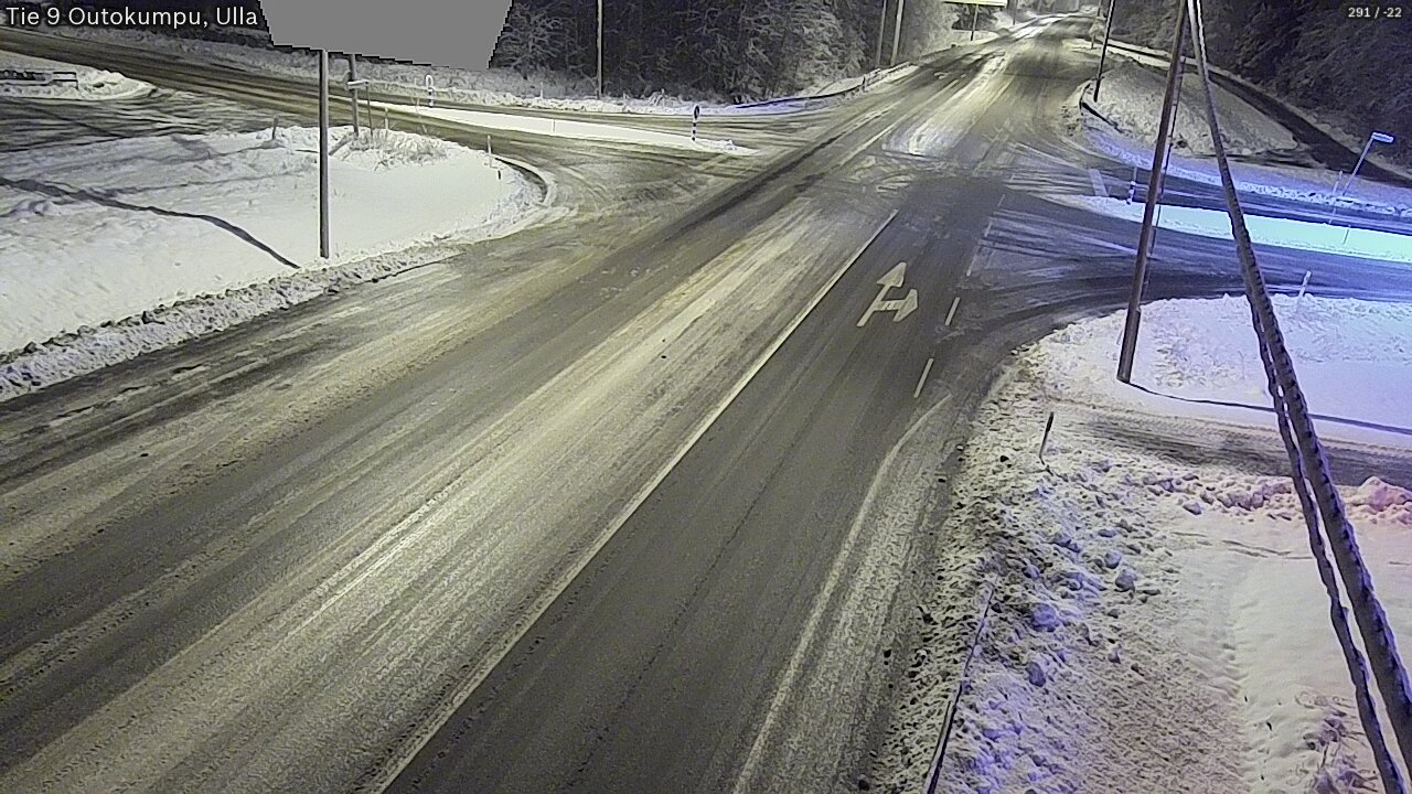 Weather Camera Image Road 9 Outokumpu, Ulla, Outokumpu, Pohjois-Karjala