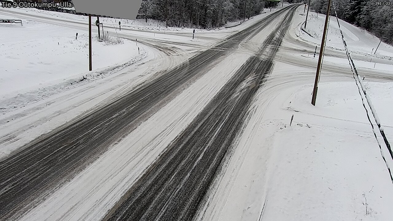 Weather Camera Image Road 9 Outokumpu, Ulla, Outokumpu, Pohjois-Karjala