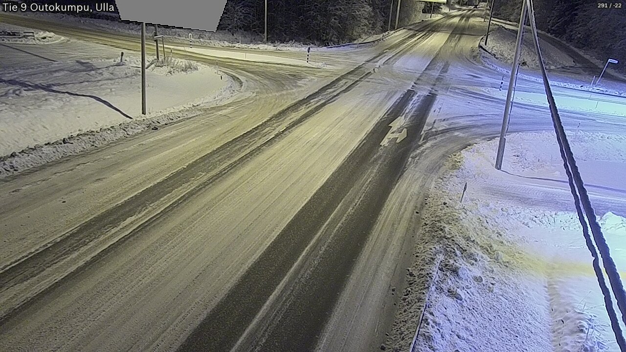 Weather Camera Image Road 9 Outokumpu, Ulla, Outokumpu, Pohjois-Karjala